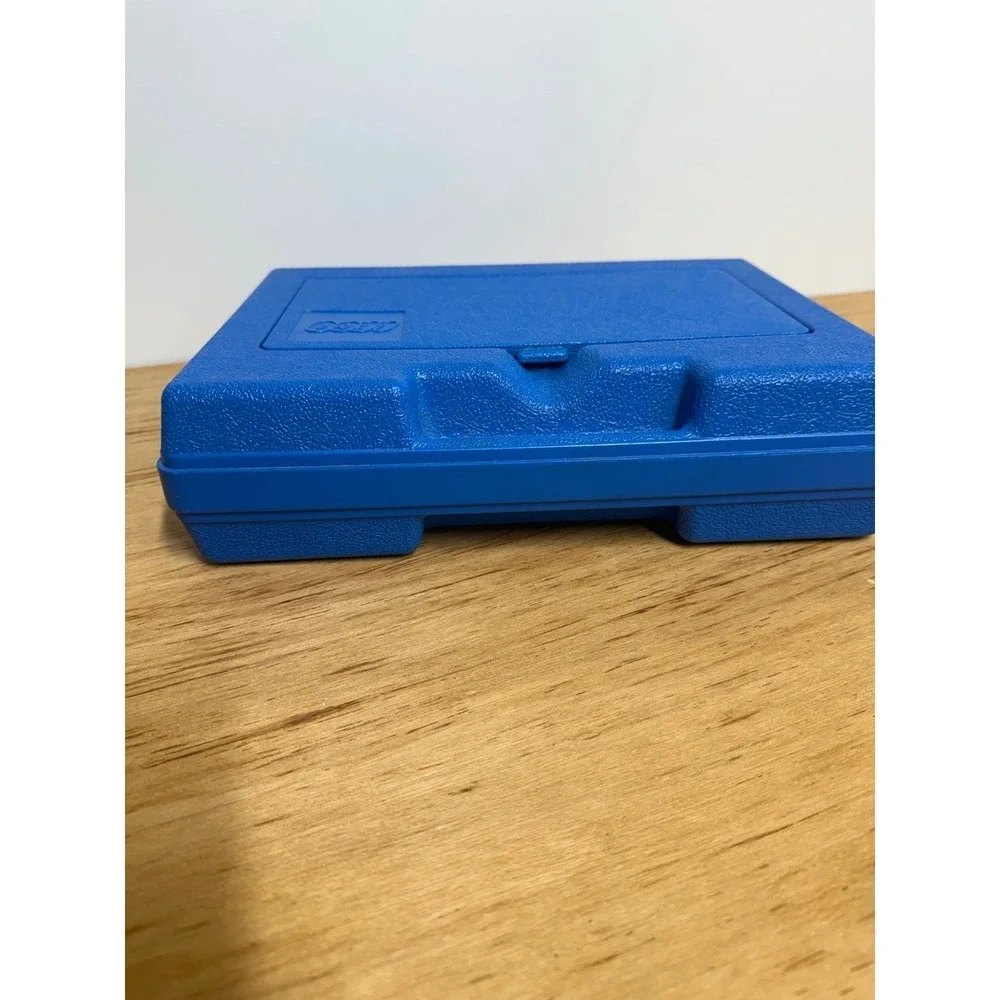 Vintage 1983 LEGO Blue Plastic Hard Shell Carrying Case‎